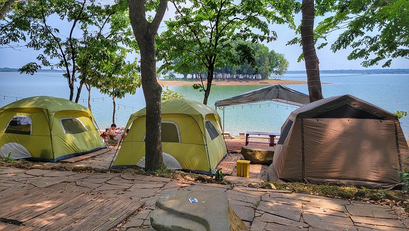Mada Lakeview Camping – Điểm cắm trại ven hồ Trị An lý tưởng nhất 2025